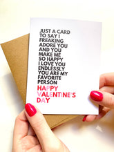 Load image into Gallery viewer, You&#39;re My Person I Love You So Much Valentines Day Card