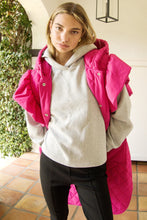 Load image into Gallery viewer, Puffer Vest with Ruffled Cap Sleeve