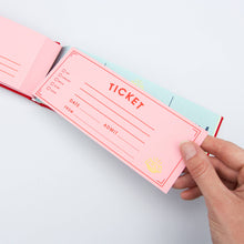 Load image into Gallery viewer, DIY Ticket Book