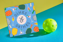 Load image into Gallery viewer, Funny Pickleball Cocktail Napkins | Dinks and Drinks - 20ct