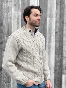 Connery - men's wool knit sweater