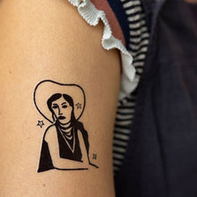 Load image into Gallery viewer, Cowgirl Dreamin&#39; Temporary Tattoo