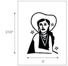 Load image into Gallery viewer, Cowgirl Dreamin&#39; Temporary Tattoo