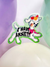 Load image into Gallery viewer, I Have Anxiety Cute Lamb Sticker - Funny Retro Style Sticker