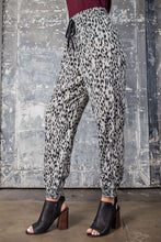 Load image into Gallery viewer, Animal Print Silky Joggers