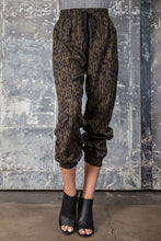 Load image into Gallery viewer, Animal Print Silky Joggers