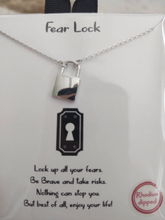 Load image into Gallery viewer, Lock It Up Necklace