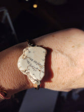Load image into Gallery viewer, Howlite Cuff Bracelet