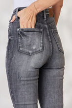 Load image into Gallery viewer, Judy Blue Full Size High Waist Tummy Control Release Hem Skinny Jeans